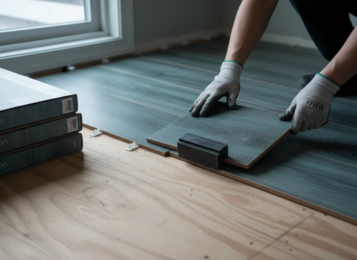 Luxury Vinyl Plank Installation company in Fontana, KS